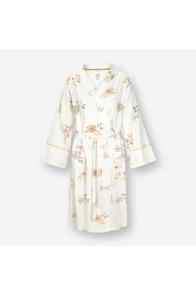Pip Studio Naomi Beyaz Viscose Kimono