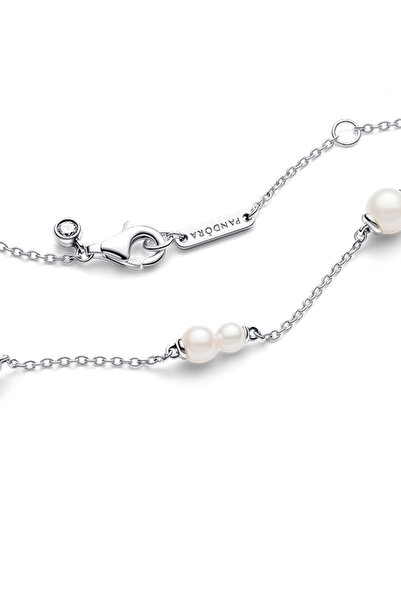 Pandora İşlenmiş Tatlı Su Kültür İncisi Zincir Kolye
