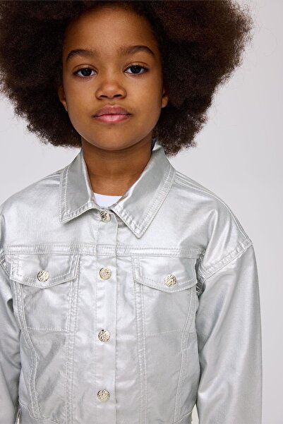 Tyess BG Store Girl's Denim Jacket