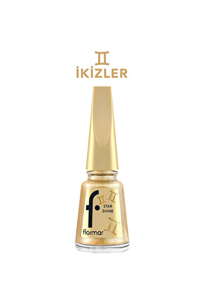 Flormar İkizler Burcu - Star Shine Yüksek Pigmentli & Parlak Bitişli Metalik Oje