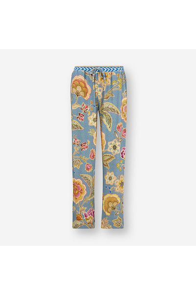 Pip Studio Παντελόνι Belin Blue Viscose