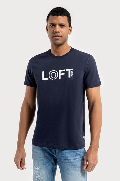 Loft lf 2035973   Cobalt SS - Ανδρικό μπλουζάκι με κανονική εφαρμογή