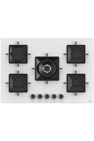 Bosch & Ferre Large Whiteline 3 lü Ankastre Set ( HBF512BW1T - SS036 - D087 ) 75 cm Ocak