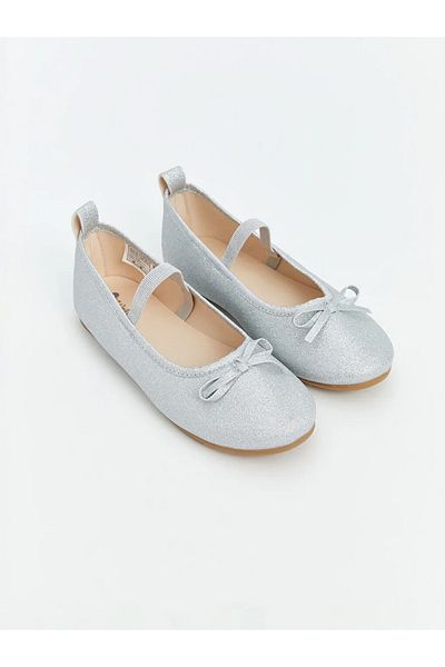 LC Waikiki LCW STEPS Ροζ Φιόγκος Λεπτομερείς μπαλαρίνες για κορίτσια