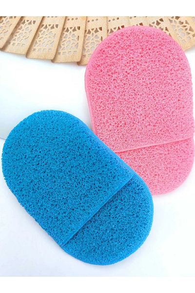 Acarlar Ticaret Makeup Remover & Face Washing Sponge Avec Finger Handle