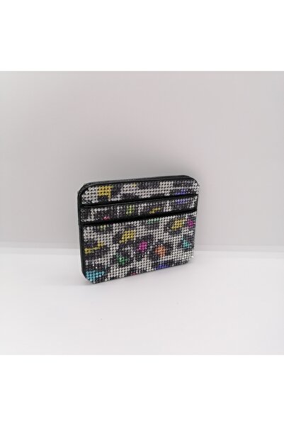 AHENK AKSESUAR Card holder with luminous stones
