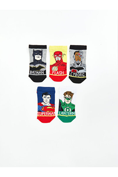 LC Waikiki I Hero Embroidered Boys' Bootie Socks 5-Pack from Freezen Store