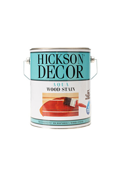 Genel Markalar Hıckson Decor Ultra Aqua Wood Stain Dış Cephe Ahşap Boyası Creol-2,5 Lt