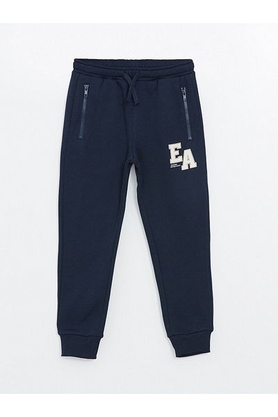 LC Waikiki Pantaloni de sport Jogger groși pentru băiat cu talie elastică