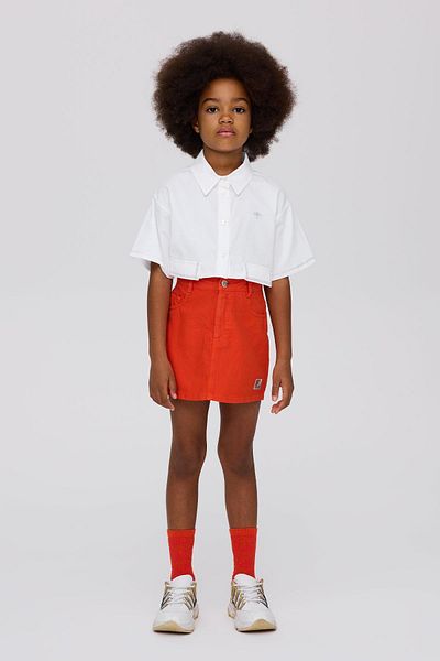 Tyess Bg Store Girls' Red Skirt