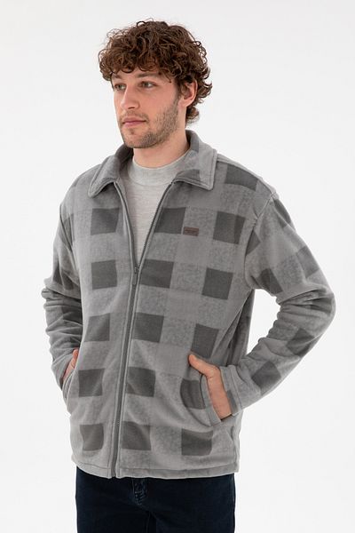 U.S. Polo Assn. Men's Anthracite Knitted Cardigan 50290894 -Vr006