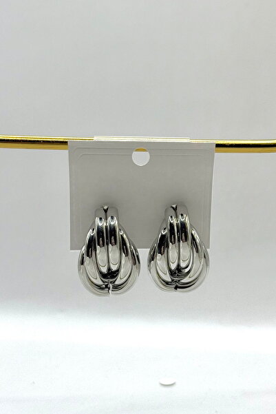 DEMOKAN Kadın Küpe Özel Seri Birleşik Twisted Küpe