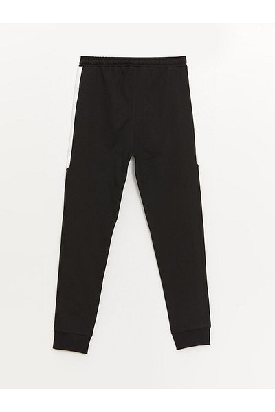 LC Waikiki Pantaloni de sport Jogger pentru băiat cu talie elastică B imprimați