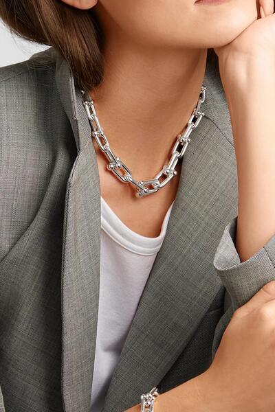 New Obsessions Link Thick Chain Necklace