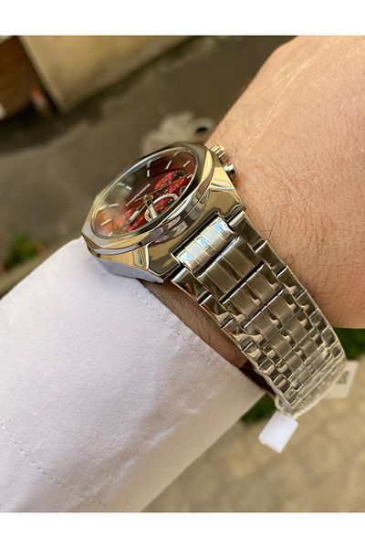 Reward Caporone Brand Original Silver Color Steel Waterproof Men Wrist Watch