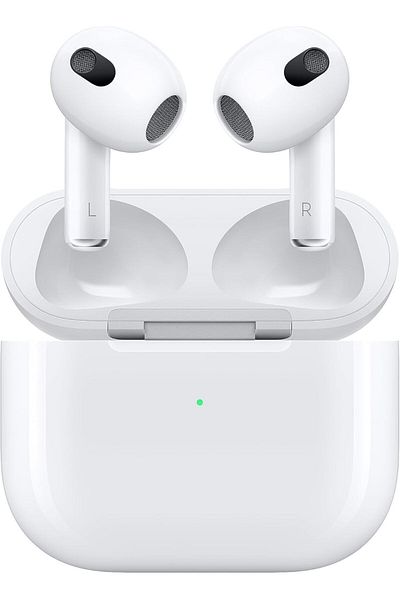 Apple سماعات AIRPODS (الجيل الثالث) مع علبة شحن Lightning