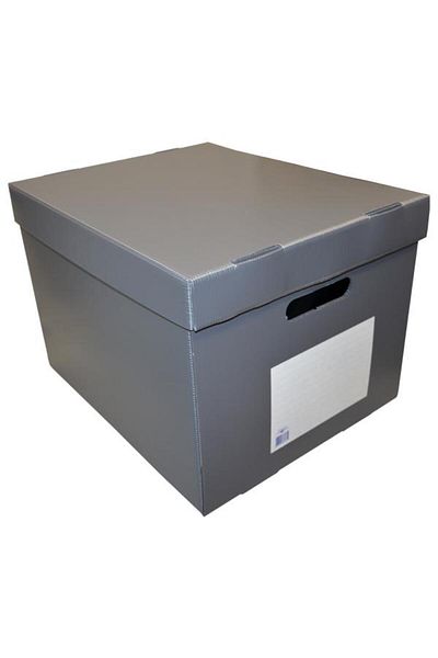 Temel Gri Archive Carton - 50 Units - with Transport-Colis