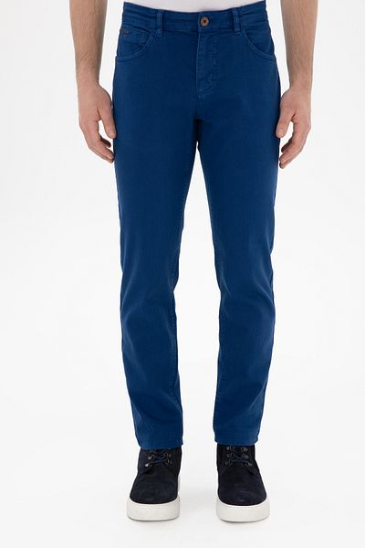 U.S. Polo Assn. Men's Indigo Canvas Trousers 50291177 -Vr028