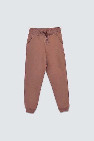 bunny hopp Παιδική φούτερ Unisex με 2 κλωστές μονόχρωμη μέση με κορδόνια με τσέπες (TABA)