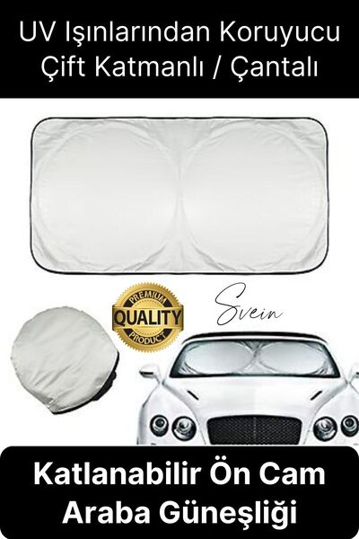 Svein Πτυσσόμενο μπροστινό παρμπρίζ αυτοκινήτου Αντηλιακό UV Light Blocking H...