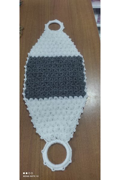 Kevser nur tuhafiye Hand Knitted Long Bath Loofah