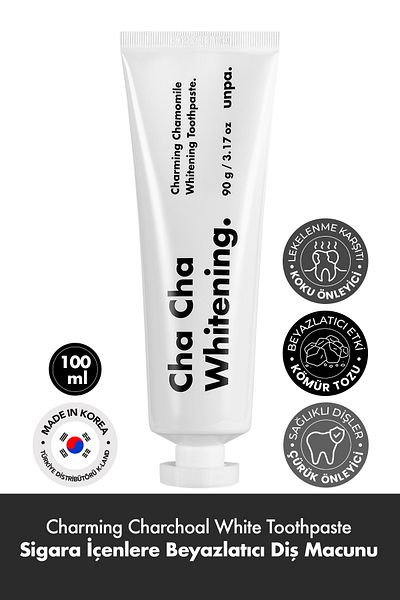 UNPA Korean Vegan Toothpaste - Cha Cha White Toothpaste
