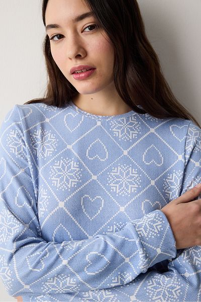 Penti Set de pijamale Winter Love Thermal Pantaloni