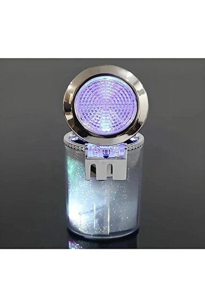ASTRA LED Luxury Auto Ashtray with 7 Colors RGB LED Lights with Cover Sports ...