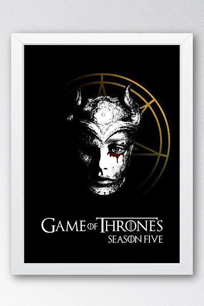 Saturn Pictură înrămată Game of Thrones - Poster de televiziune Game of Thrones