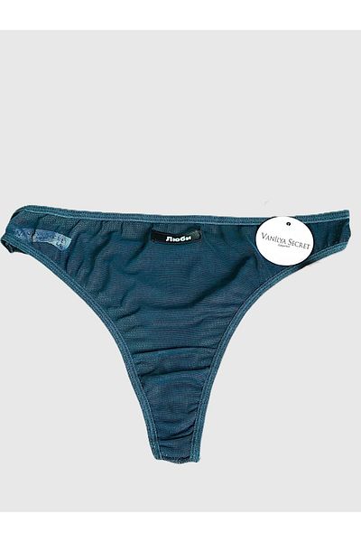 Vanilya Secret Green Breathable Tulle Women's Thong