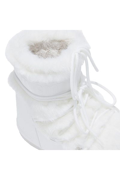MOON BOOT حذاء ثلج نسائي من Icon Low Faux Fur