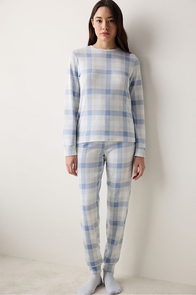 Penti Set de pijamale cu pantaloni termici Sleepy Gingham