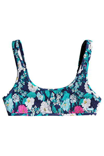 Roxy Γυναικείο μπλουζάκι μπικίνι Blossom Babe Navy Blue ΓΥΝΑΙΚΕΙΟ ΜΠΙΚΙΝΙ ΤΟΠ ERJX304698