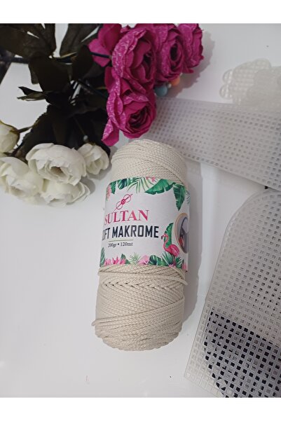 Sultan soft makrome 876 kırık beyaz