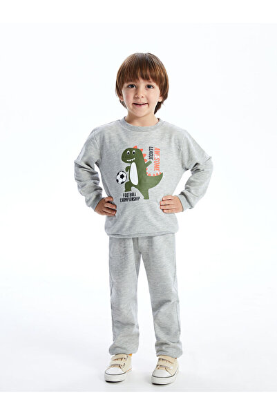 LC Waikiki Crew Neck Boys' Sweatshirt and Sweatpants