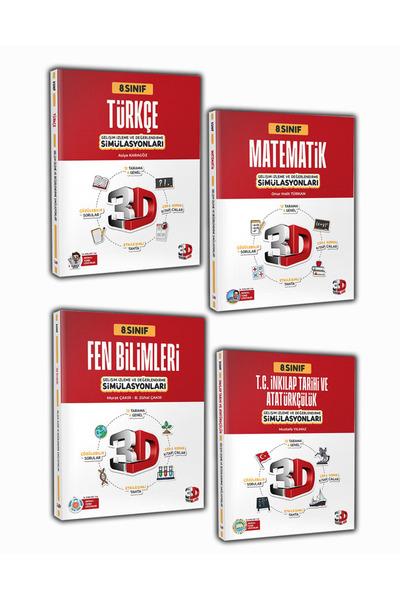 3D Yayınları 3D Yayınları LGS Türkçe, Matematik, Fen Bilimleri, T.C İnkılap T...