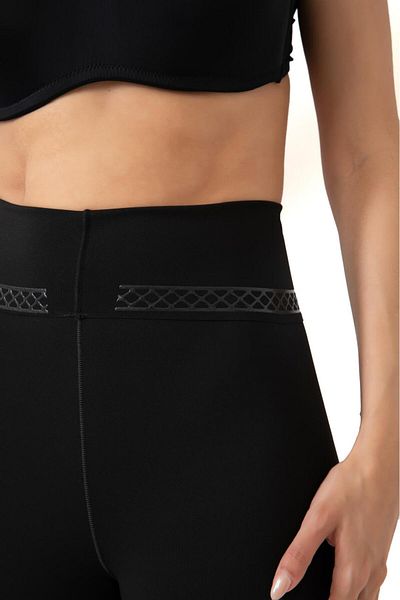 LOHOUSE Women's Black Recovery High Waist Silicone Laser Cut Slip Corset