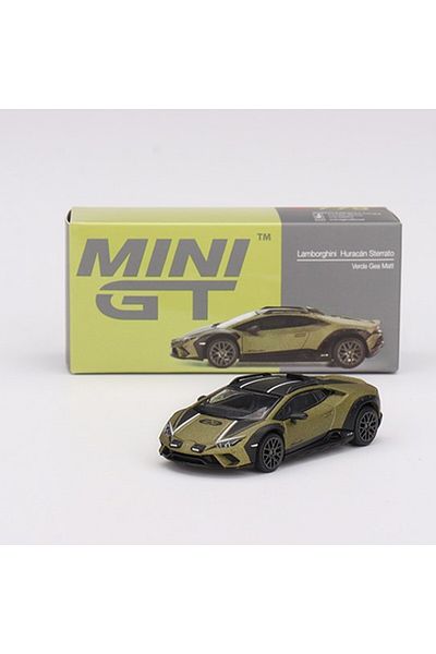 mini gt 1/64 779 لامبورغيني هوراكان ستيراتو فيردي جيا مات
