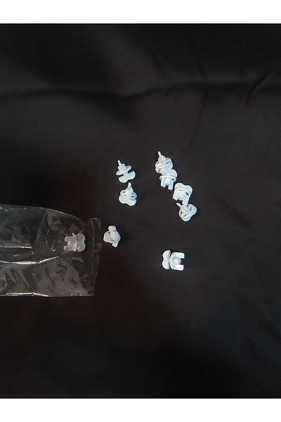 ÖzenEvim 15 Pcs Curtain Finals and Lock Set