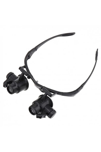 Belle Fusion Gözlük Modeli 10x 15x 20x 25x Lens,2led Işıklı,büyüteç