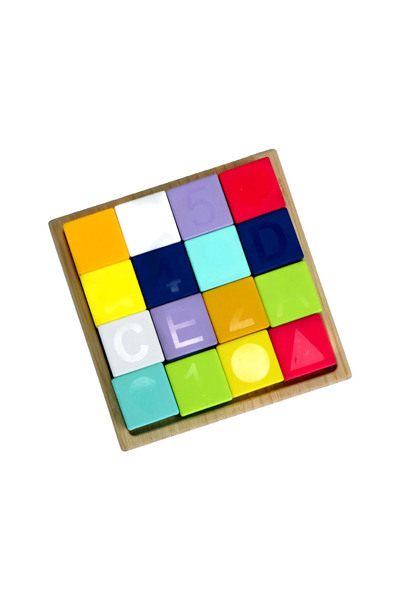 bblüv Blöx Educational Silicone Puzzle