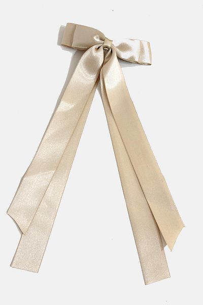 New Obsessions Double Satin Bow Ribbon Buckle