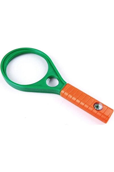 Belle Fusion Optik Cam El Büyüteç 65mm 6x 4x Pusulalı Çocuklar Ve Yetişkinler Mg89075