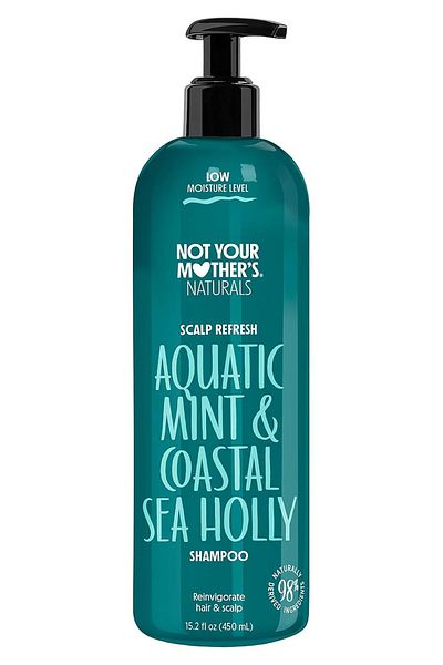 Not Your Mothers Aquatic Mint and Coastal Sea Holly Hair Scalp Care Shampoo - 450ml