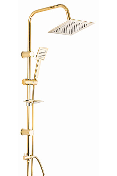 armos Robot Duş Seti Gold Altın 10 Yıl Garanti Rain Shower Sets