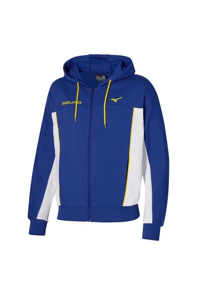 MIZUNO Αθλητικά Mizuno Sweat Jacket Ανδρικό φούτερ Navy Blue/Λευκό