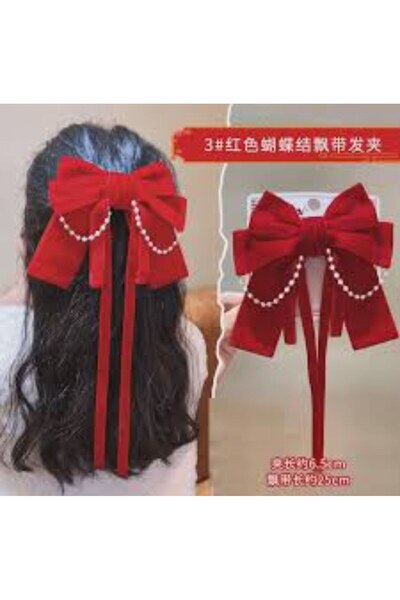 Shiklik MODA Elegantă curea de damă din satin roșu cu perle, pentru a-ți comp...