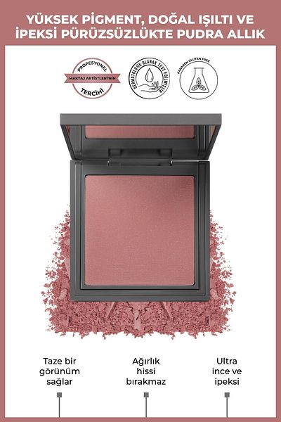 Alix Avien Silky Blush - Powder Blush 101 Nude Pink
