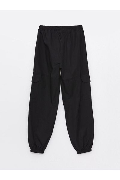 LC Waikiki Pantaloni de jogger cargo pentru fete cu talie elastică