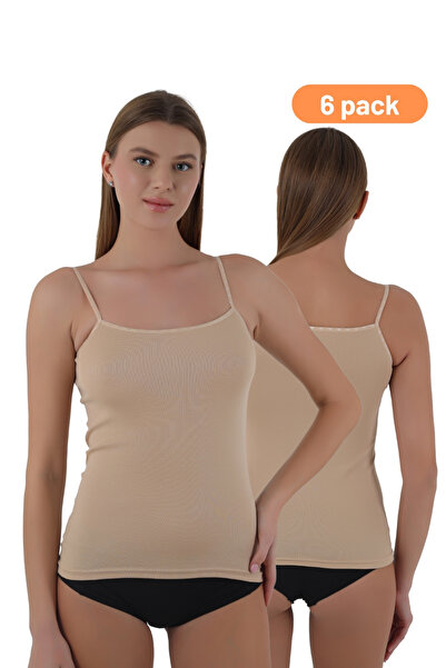 CNT Tricou cu curele de frânghie din țesătură cu nervuri, 6 piese, în cutie s...